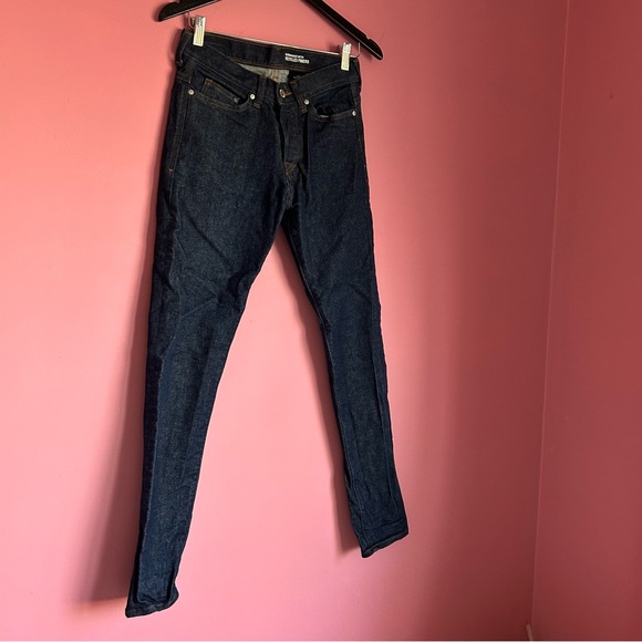 🔹2/$30🔹 Men’s 28/32 HM Blue Low Rise Slim Jeans - Picture 3 of 8
